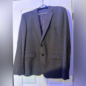Calvin Klein Gray Sport Blazer with Professional Tailoring